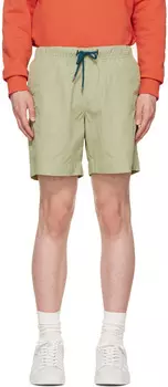 Шорты цвета хаки из рипстопа PS by Paul Smith