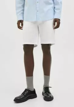 Шорты DAVE MIT REISSVERSCHLUSS UND KNOPF Jack & Jones, белый