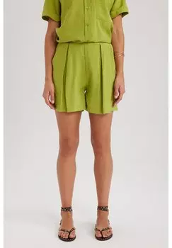 Шорты DeFacto, зеленый