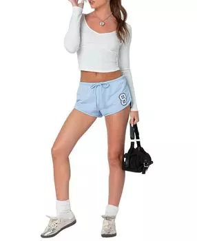 Шорты «Дельфина» Edikted, синий