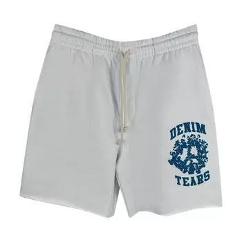 Шорты Denim Tears Denim University Sweat Shorts White, белый