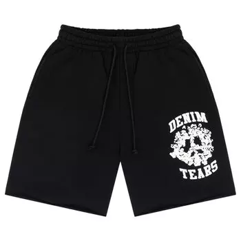 Шорты Denim Tears University Shorts, черный