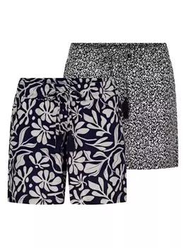 Шорты DENIMFY Short DFLia regular/straight, разноцветный