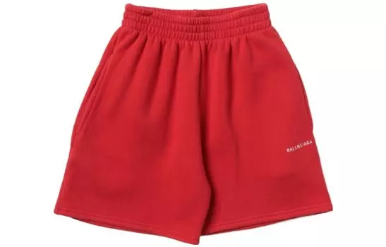 Шорты детские Balenciaga, красный