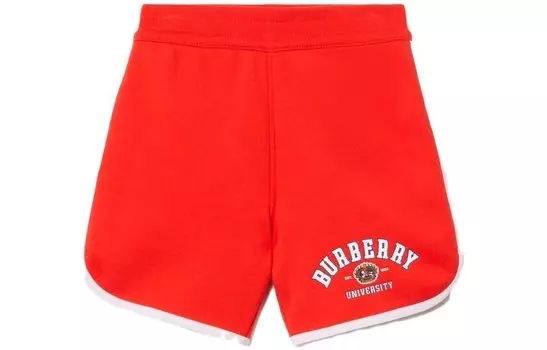 Шорты детские Burberry, красный