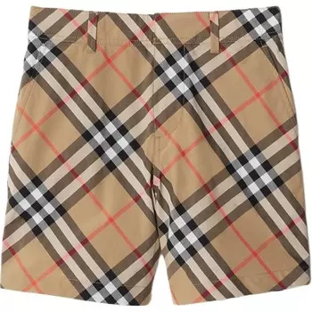 Шорты детские Burberry, светло-коричневый / черный