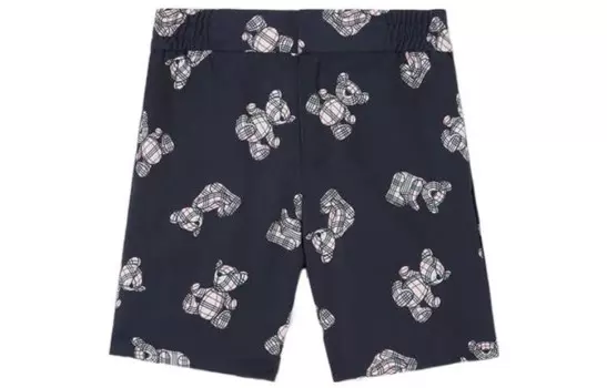 Шорты детские Burberry, темно-синий / серый