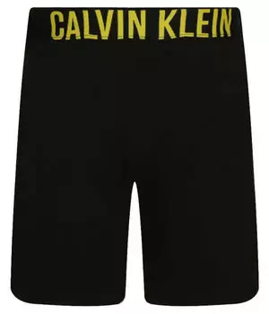 Шорты детские Calvin Klein Underwear облегающего кроя хлопковые, черный