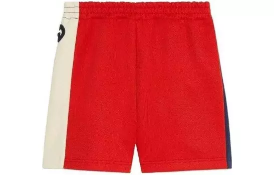 Шорты детские Gucci, красный / белый