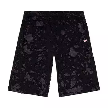 Шорты Diesel Layered Shorts Black, черный
