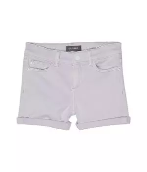 Шорты DL1961 Kids, Piper Knit Cuffed Shorts in Lilac