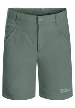 Шорты для активного отдыха SUN Jack Wolfskin, цвет hedge green