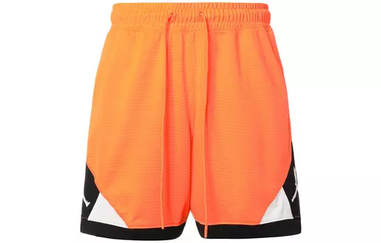 Шорты для баскетбола Dri-FIT Sports Training Splicing, оранжевые Jordan, оранжевый