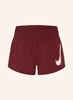 Шорты для бега 2 в 1 с одним swoosh Nike, красный
