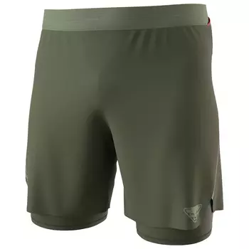 Шорты для бега Dynafit Alpine Pro 2/1 Shorts, цвет Thyme/5290