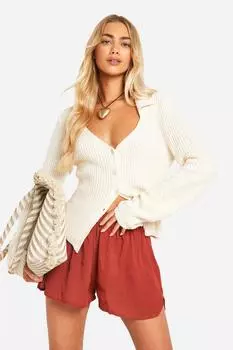 Шорты для бега из марли boohoo, оранжевый