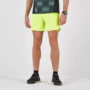Шорты для бега Kiprun Light легкие мужские желтые лимитированная серия, неоновый желтый лайм