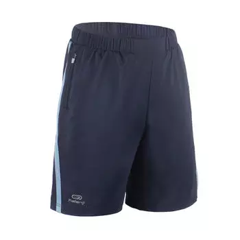 Шорты для бега легкая атлетика AT100 Baggy детские темно-синие DECATHLON, темно-синий