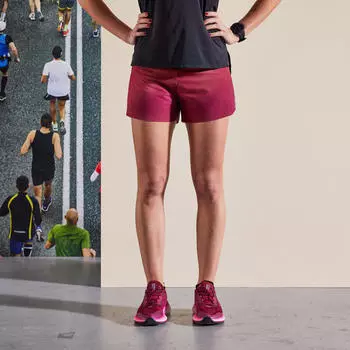 Шорты для бега легкие Kiprun Light мужские черные, черный