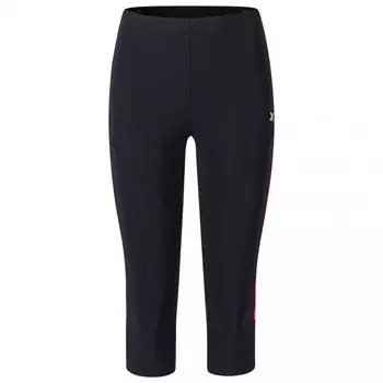 Шорты для бега Montura Sound 3/4 Woman, цвет Nero/Intense Violet