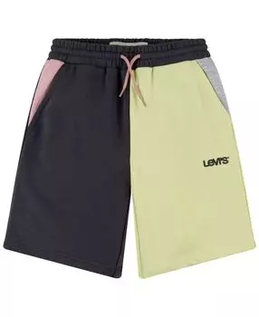 Шорты для бега на шнурке с цветными блоками для больших мальчиков Levi's