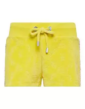 Шорты для бега с монограммой PHILIPP PLEIN, желтый