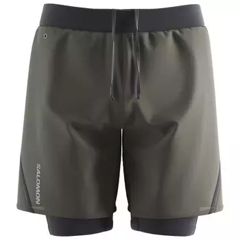 Шорты для бега Salomon Cross TW Shorts, цвет Grape Leaf