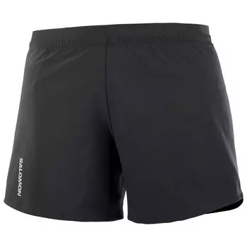 Шорты для бега Salomon Women's Cross 5'' Shorts, цвет Deep Black