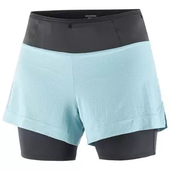 Шорты для бега Salomon Women's Sense Aero 2in1 Short, цвет Arona