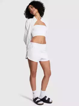 Шорты для бега Tech Stretch Pink, белый