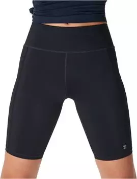 Шорты для бега Zero Gravity 9 дюймов Sweaty Betty, черный