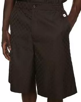 Шорты для боулинга Damier Regular Fit из жаккарда Off-White, серый