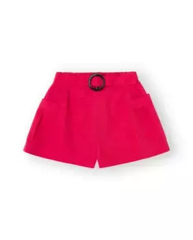 Шорты для девочек цвета фуксии с карманами Canada House, фуксия