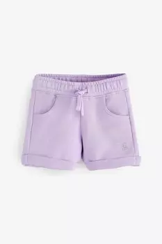 Шорты для девочек из трикотажа Benetton, фиолетовый