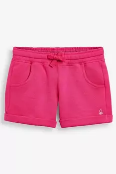 Шорты для девочек из трикотажа Benetton, розовый