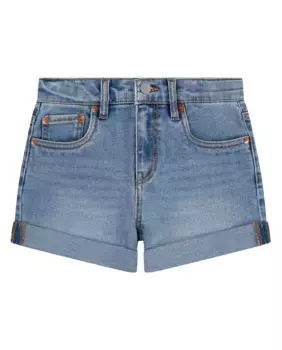 Шорты для девочек Levi's Girlfriend, синий