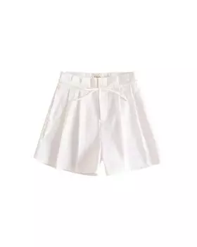 Шорты для девочки с завышенной талией Dadati, белый