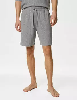 Шорты для домашней одежды из чистого хлопка Marks & Spencer