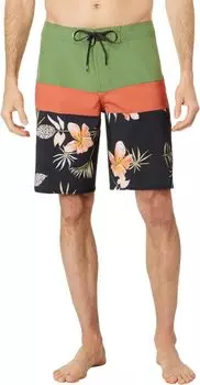 Шорты для доски Surfsilk Panel 20 дюймов Quiksilver, черный