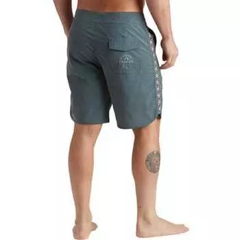 Шорты для досок Bruja Deluxe мужские Howler Brothers, цвет Elixir Blue