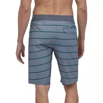 Шорты для досок Hydropeak 21in мужские Patagonia, цвет Stranded Stripe/Light Plume Grey