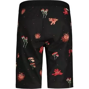 Шорты для горных велосипедов с принтом AnemonaM женские Maloja, цвет Moonless Wildflowers