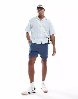 Шорты для ходьбы Superdry Essentials темно-синего цвета