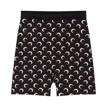 Шорты для йоги Marine Serre All Over Moon, цвет Белый