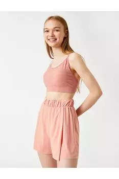 Шорты для йоги Relax Fit из модала Koton, розовый