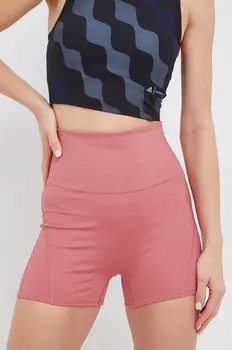 Шорты для йоги Studio Luxe Fire adidas Performance, оранжевый