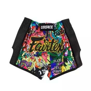 Шорты для кикбоксинга Fairtex x Urface, размер L, мультиколор