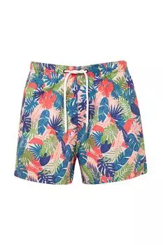 Шорты для купальника с принтом листьев Mavi, разноцветный