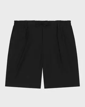 Шорты для мальчика с металлической бляшкой и логотипом Dolce&Gabbana, цвет Black