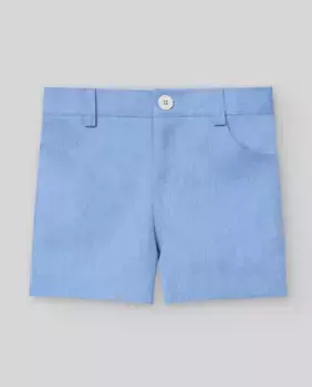 Шорты для мальчика с петлями для ремня на талии Топ PAZ Rodrguez, синий